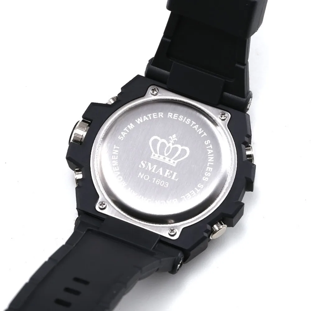 Men's Stylish Sports Multi-function Electronic Waterproof Watch Dual Display Wristwatches Drop shipping
Men's Stylish Sports Multi-function Electronic Waterproof Watch Dual Display Wristwatches Drop shipping