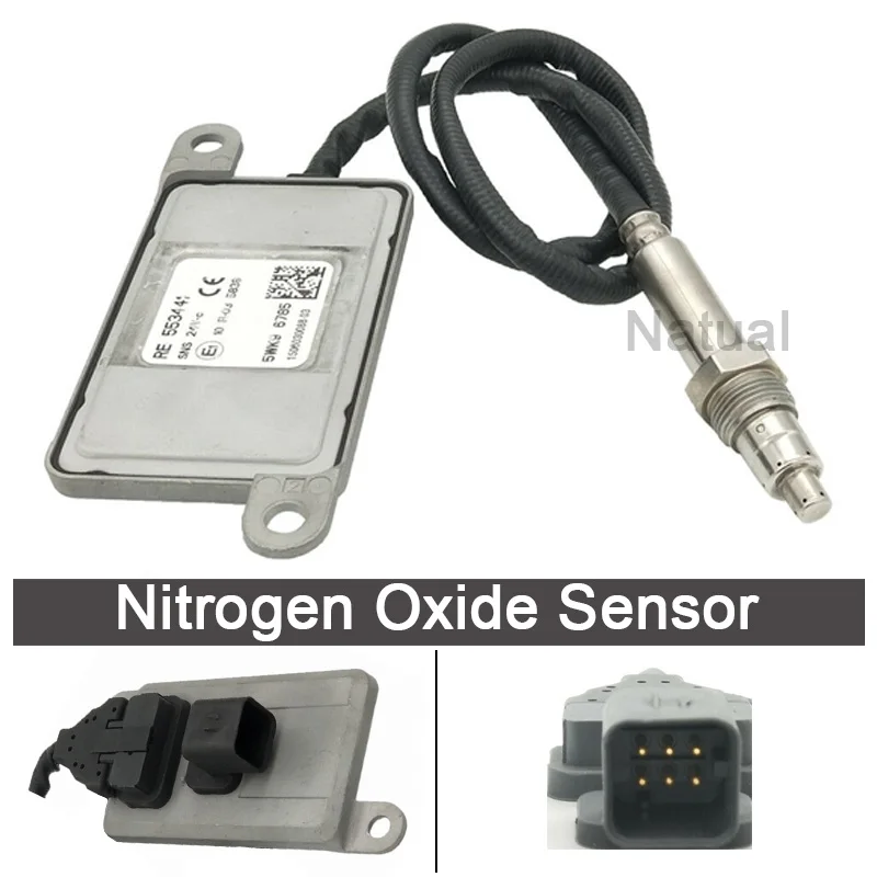 Original 24V Nitrogen Oxide Nox Sensor For John Deere 624K 644K 724K 744K 750K 824K 844K 850K RE553441 RE 553441
Original 24V Nitrogen Oxide Nox Sensor For John Deere 624K 644K 724K 744K 750K 824K 844K 850K RE553441 RE 553441