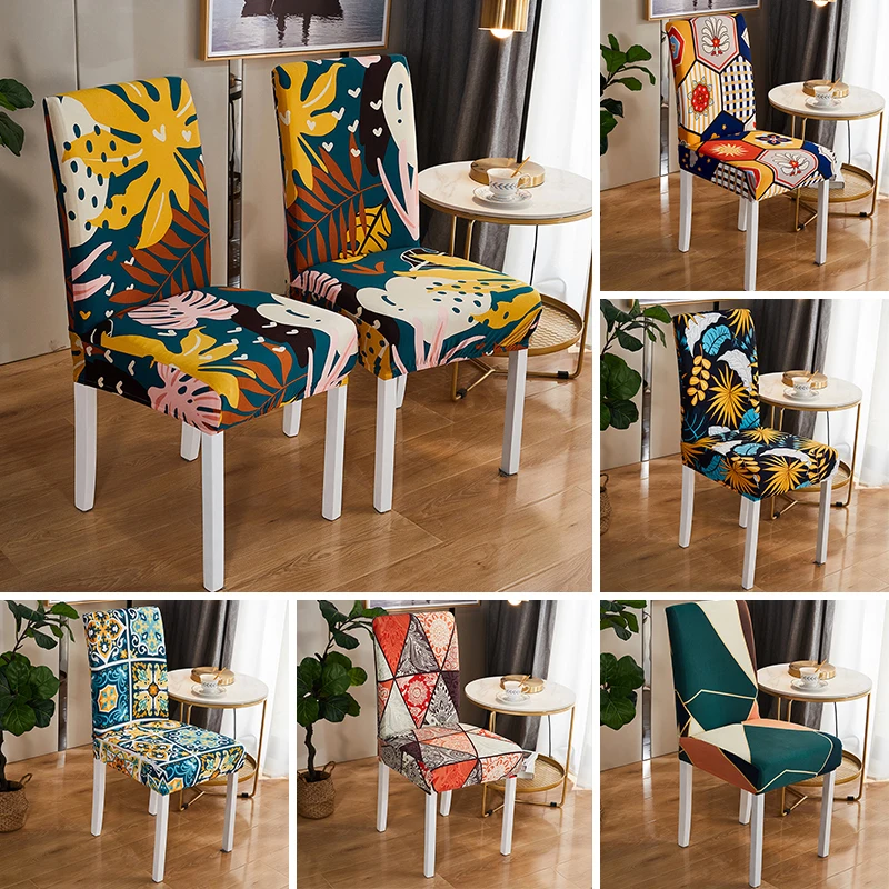 Furniture Protector Seat Cover Washable Elastic Printed Chair Covers Durable Dust-Proof Colorful Seat Case Home Decoration
Furniture Protector Seat Cover Washable Elastic Printed Chair Covers Durable Dust-Proof Colorful Seat Case Home Decoration
