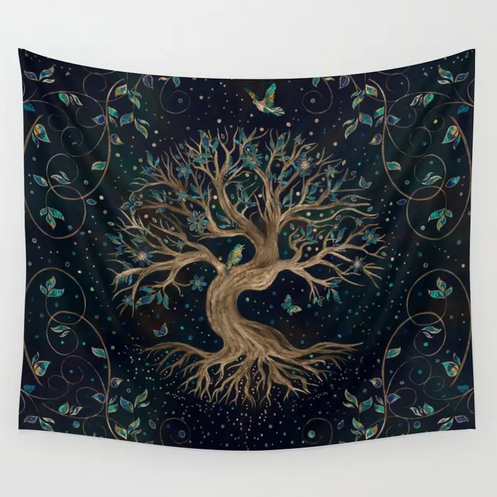 Tree Of Life Yggdrasil Tapestry Background Wall Covering Home Decoration Blanket Bedroom Wall Hanging Tapestries for Living Room
Tree Of Life Yggdrasil Tapestry Background Wall Covering Home Decoration Blanket Bedroom Wall Hanging Tapestries for Living Room