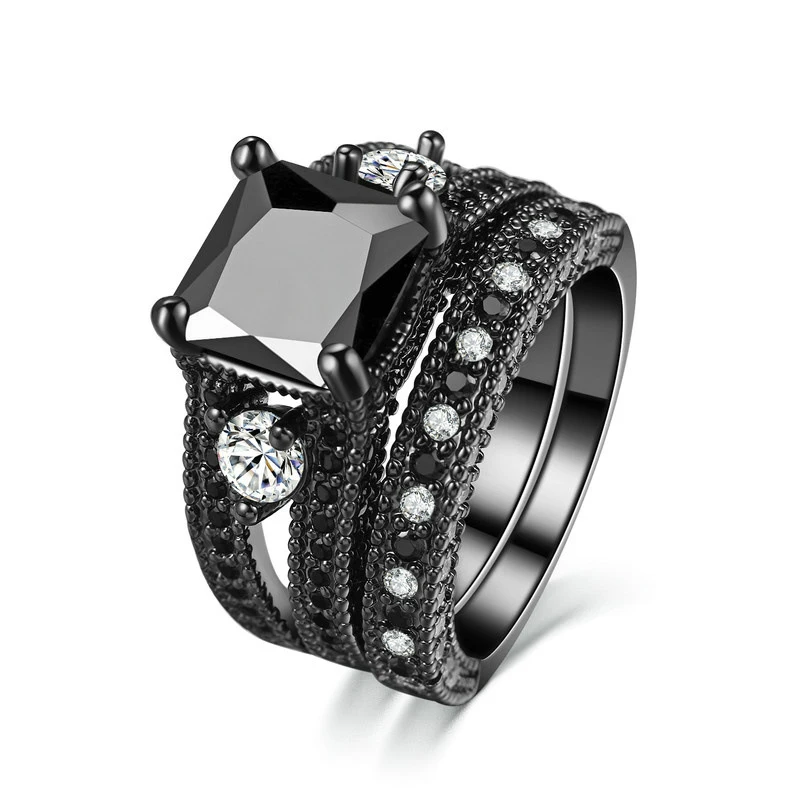 fashion trendy Black color Wedding Rings set bridal Classic Engagement Band Ring For Women luxury Jewelry nigeria gift R4767
fashion trendy Black color Wedding Rings set bridal Classic Engagement Band Ring For Women luxury Jewelry nigeria gift R4767