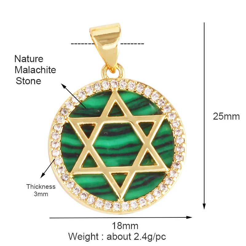 Nature Stone Malachite Tiger Eye Lazurite Charm Pendant,18K Real Gold Plated ,Jewelry Necklace Bracelet Accessories Supplies
Nature Stone Malachite Tiger Eye Lazurite Charm Pendant,18K Real Gold Plated ,Jewelry Necklace Bracelet Accessories Supplies