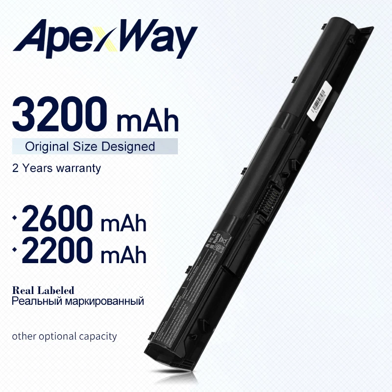 Apexway KI04 Laptop Battery for HP Pavilion 15-ab292nr 14-ab000 17-g000~17-g099 HSTNN-DB6T/LB6R HSTNN-LB6S/LB6T 800049-001
Apexway KI04 Laptop Battery for HP Pavilion 15-ab292nr 14-ab000 17-g000~17-g099 HSTNN-DB6T/LB6R HSTNN-LB6S/LB6T 800049-001