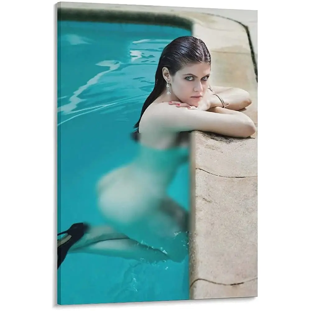 Alexandra Daddario's Rare Star Swimming Pool Sexy Naked Wall Sign Art Poster Bathroom Bar Decorationwall sign 
Alexandra Daddario's Rare Star Swimming Pool Sexy Naked Wall Sign Art Poster Bathroom Bar Decorationwall sign