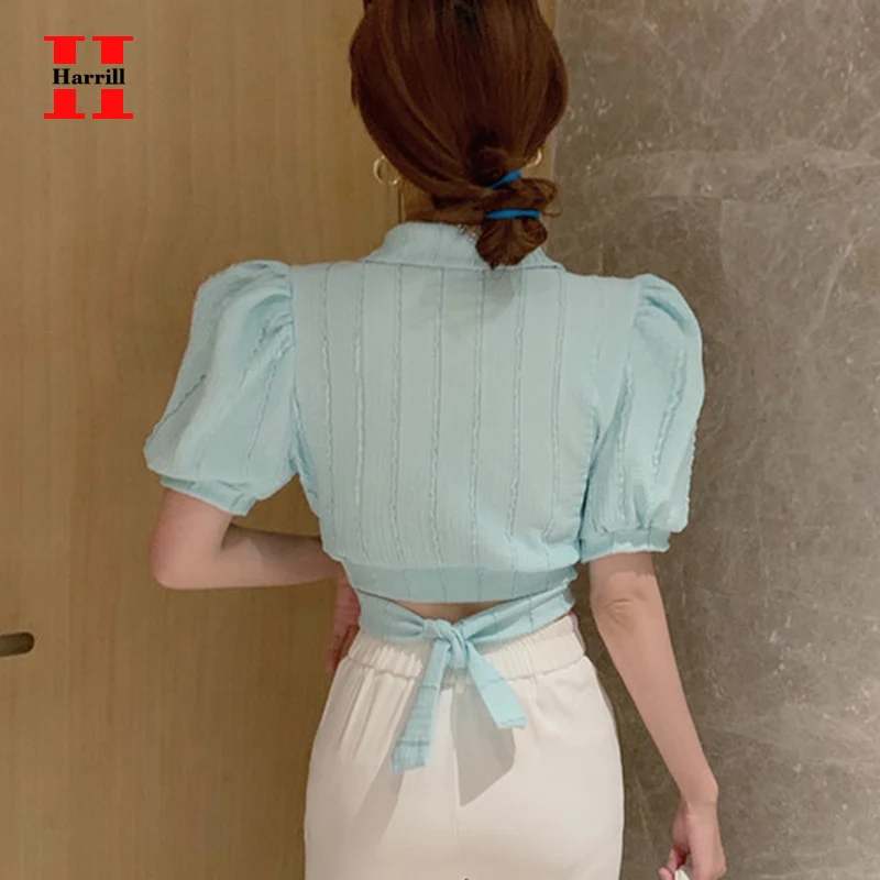 Cropped Tops Summer T-shirts Women Clothes Slim Solid Color Tees Top Polyester Blouse Femme V-Neck Sleeveless Harajuku Mujer
Cropped Tops Summer T-shirts Women Clothes Slim Solid Color Tees Top Polyester Blouse Femme V-Neck Sleeveless Harajuku Mujer