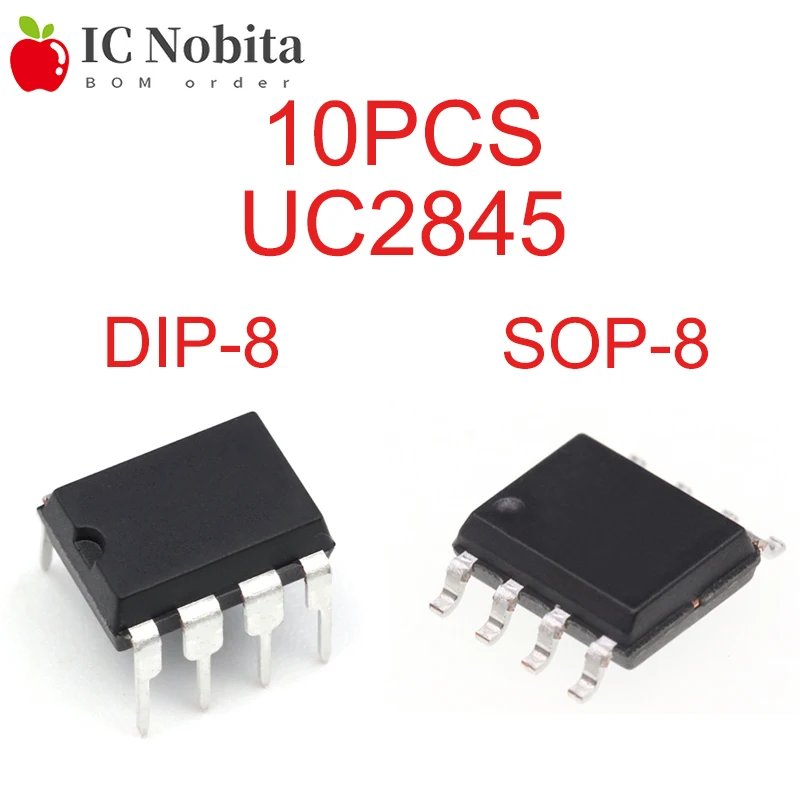 10 шт., чип управления питанием UC2845 UC2845AN UC2845B DIP8 UC2845BD 2845B 2845A SOP8 UC2845BN 2845AN UC2845A DIP-8 SOP-8, новый оригинальный
10 шт., чип управления питанием UC2845 UC2845AN UC2845B DIP8 UC2845BD 2845B 2845A SOP8 UC2845BN 2845AN UC2845A DIP-8 SOP-8, новый оригинальный