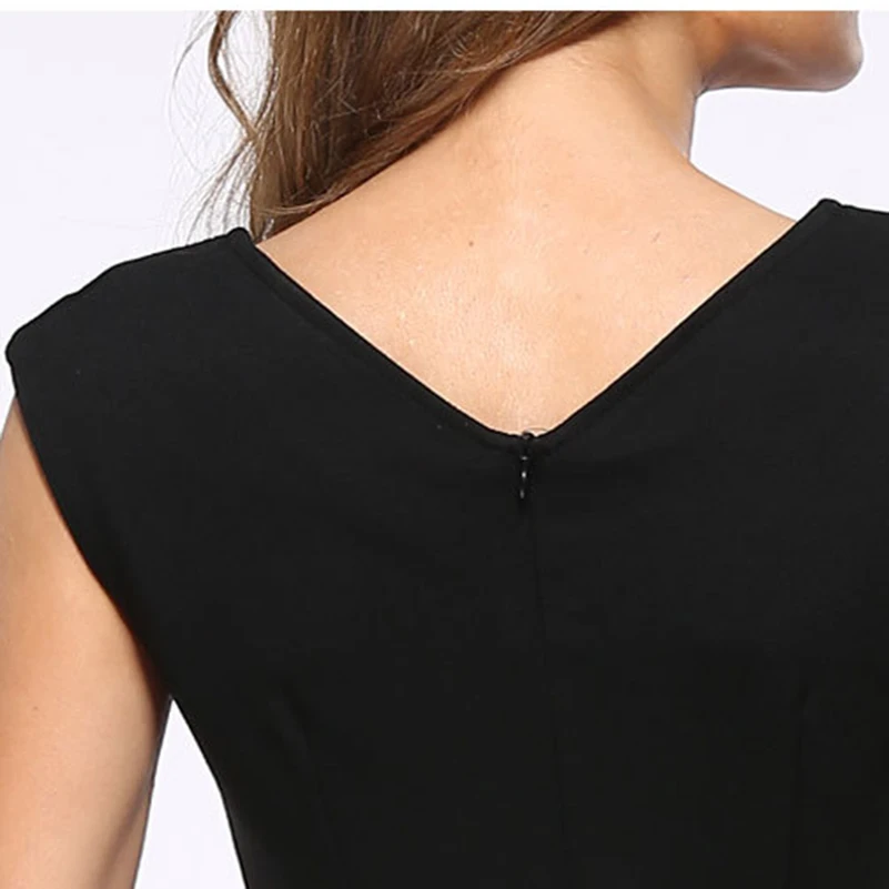 High Fashion Office Sleeveless Waist Summer female Dress 2022 Tank Women Black Solid Slim New Color dresses Elegant Formal Hot
High Fashion Office Sleeveless Waist Summer female Dress 2022 Tank Women Black Solid Slim New Color dresses Elegant Formal Hot