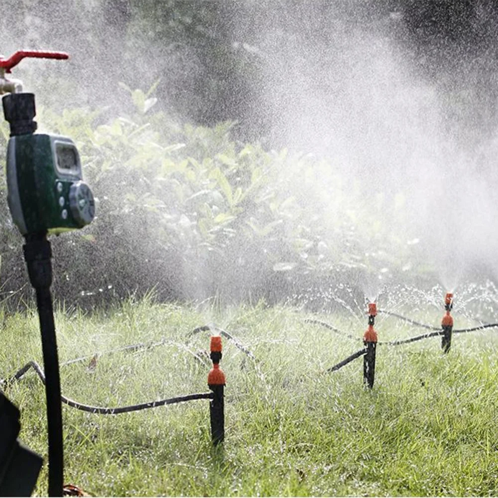 Battery Powered Outdoor Garden Irrigation Controller Irrigation Timer Garden Automatic Watering Device Battery Included- US
Battery Powered Outdoor Garden Irrigation Controller Irrigation Timer Garden Automatic Watering Device Battery Included- US