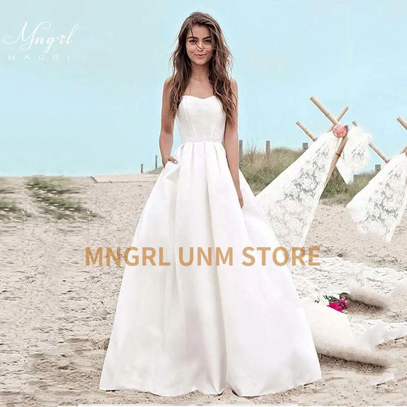 MNGRL New simple wedding dress backless sleeveless design chiffon lace bride dresses princess dress plus size tailor-made
MNGRL New simple wedding dress backless sleeveless design chiffon lace bride dresses princess dress plus size tailor-made