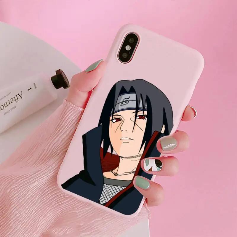 naruto Uchiha Itachi Phone Case Candy Color Pink for iPhone 11 pro XS MAX 8 7 6 6S Plus X 5S SE 2020 XR 
naruto Uchiha Itachi Phone Case Candy Color Pink for iPhone 11 pro XS MAX 8 7 6 6S Plus X 5S SE 2020 XR