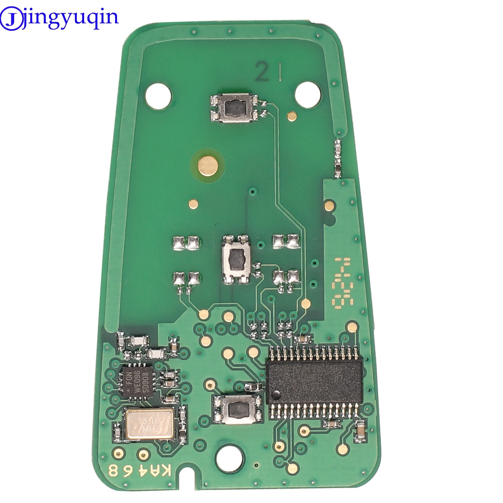 jinyuqin Smart Keyless Go Remote Key 3 Buttons 433MHz 4A PCF7945 ID46 Chip For Peugeot 308 408 508 5008 Emergency key HU83/VA2
jinyuqin Smart Keyless Go Remote Key 3 Buttons 433MHz 4A PCF7945 ID46 Chip For Peugeot 308 408 508 5008 Emergency key HU83/VA2