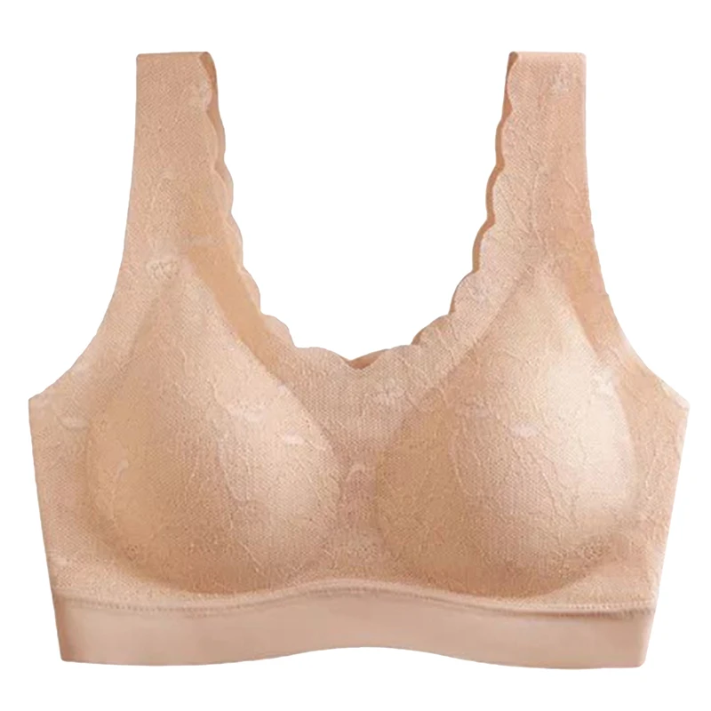 New Japanese Style Seamless Underwear Full Lace Foam-Latex Cup Sexy Beauty Back Without Steel Ring Vest One-Piece Bra
New Japanese Style Seamless Underwear Full Lace Foam-Latex Cup Sexy Beauty Back Without Steel Ring Vest One-Piece Bra