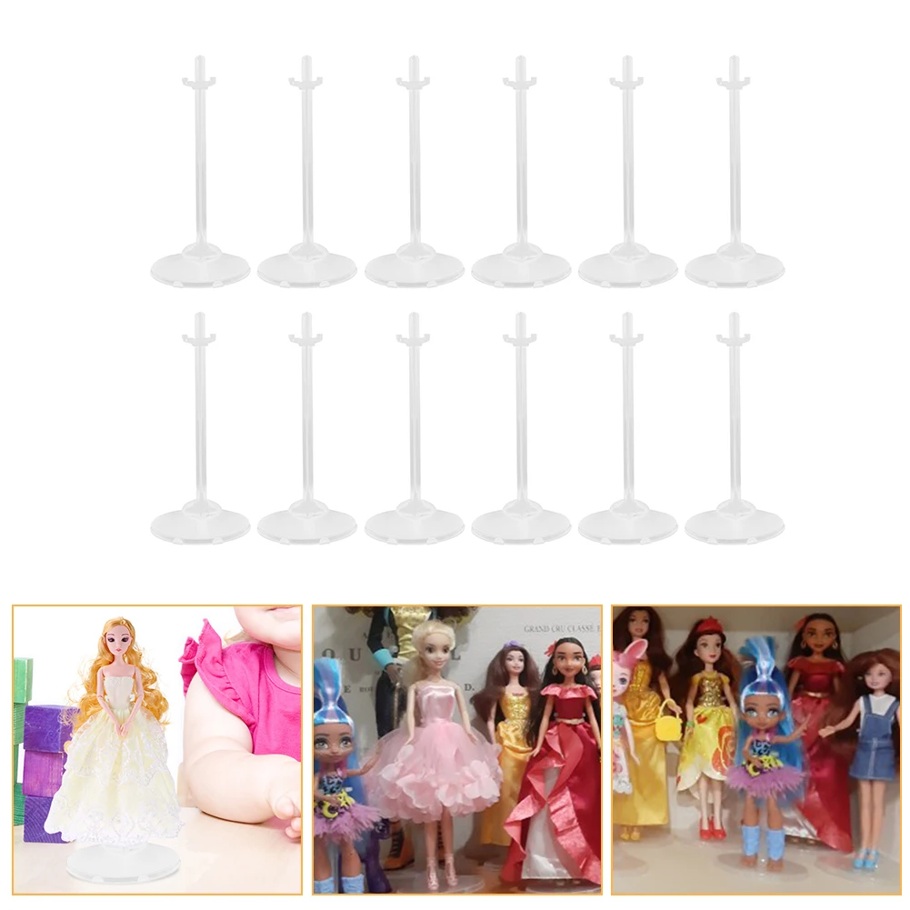 12pcs Plastic Doll Holder Standing Bracket Waist Support Doll Eco-Friendly Stand Holder for House Toy Model DIY
12pcs Plastic Doll Holder Standing Bracket Waist Support Doll Eco-Friendly Stand Holder for House Toy Model DIY