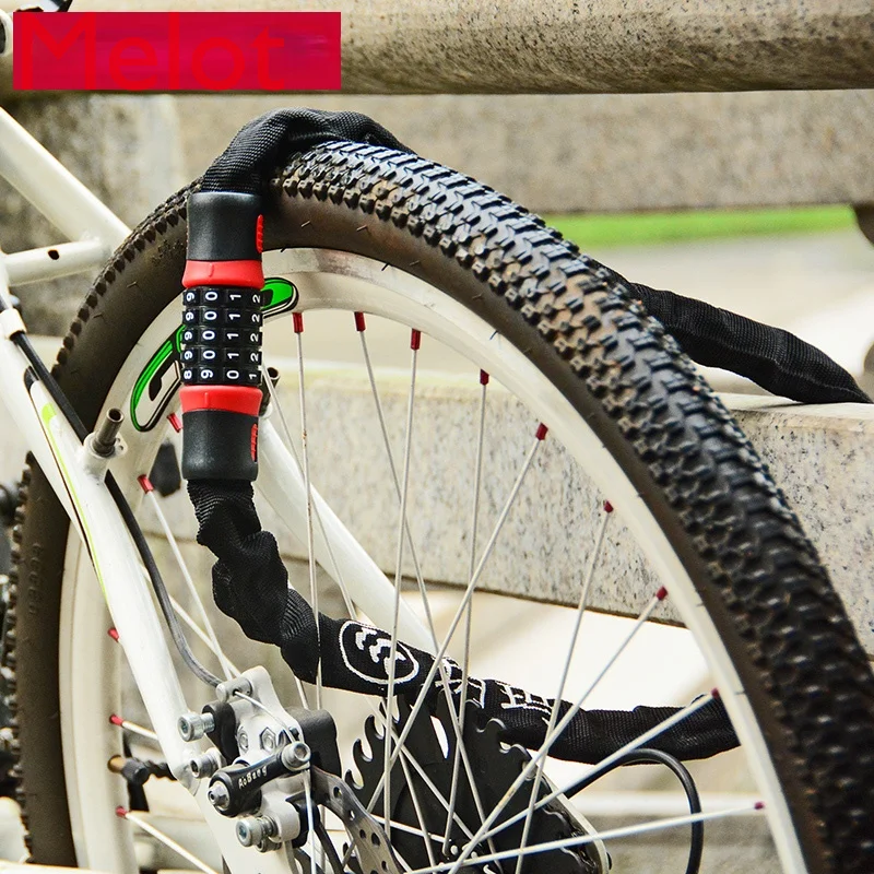 Bicycle Lock Mountain Bike Password Chain Lock Bicycle Lock Battery Lock Highway Vehicle Lock Electric Vehicle Anti-Theft Lock
Bicycle Lock Mountain Bike Password Chain Lock Bicycle Lock Battery Lock Highway Vehicle Lock Electric Vehicle Anti-Theft Lock
