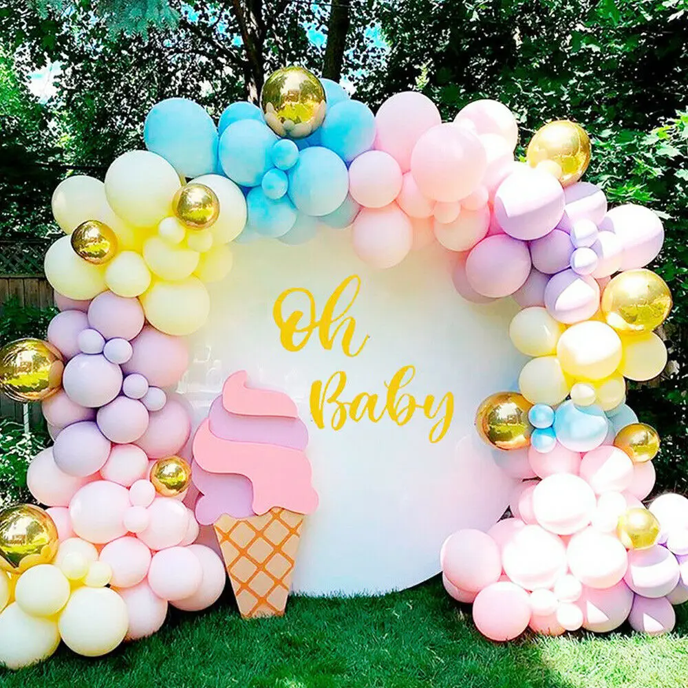 120 Pcs Colorful Balloon Chain Package Macaron Latex Balloon Set Birthday Wedding Room Wedding Party Decoration Wreath
120 Pcs Colorful Balloon Chain Package Macaron Latex Balloon Set Birthday Wedding Room Wedding Party Decoration Wreath