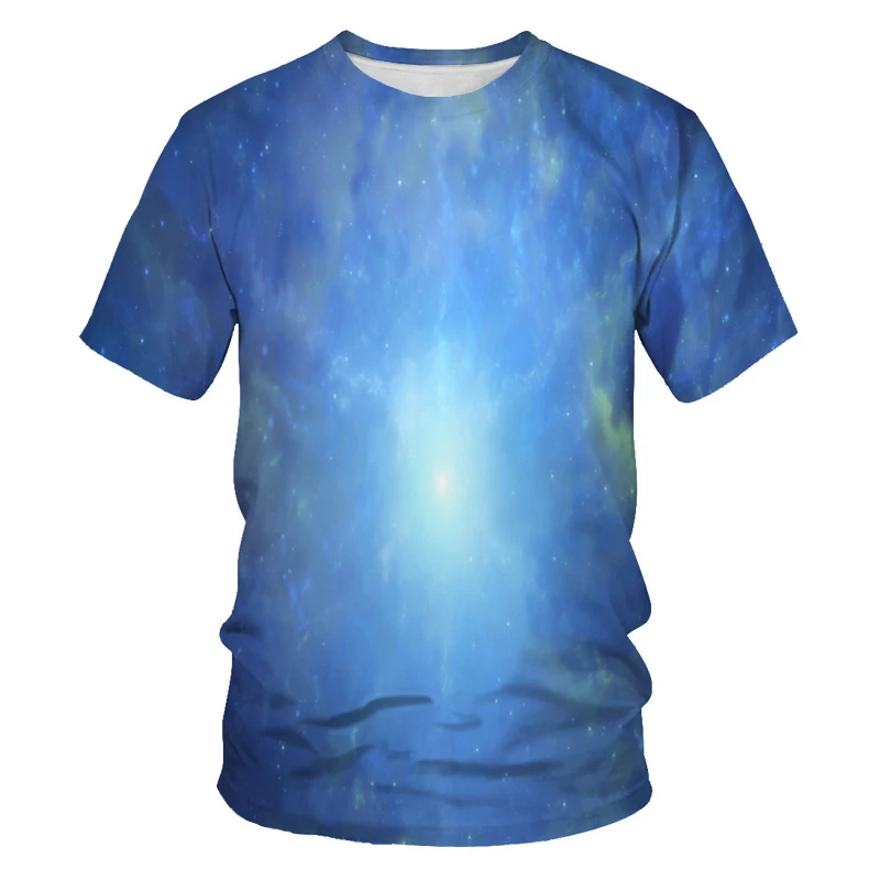 Summer men's 3DT shirt, loose and comfortable cotton fine T-shirt, summer men's T-shirt, vast starry sky pattern
Summer men's 3DT shirt, loose and comfortable cotton fine T-shirt, summer men's T-shirt, vast starry sky pattern