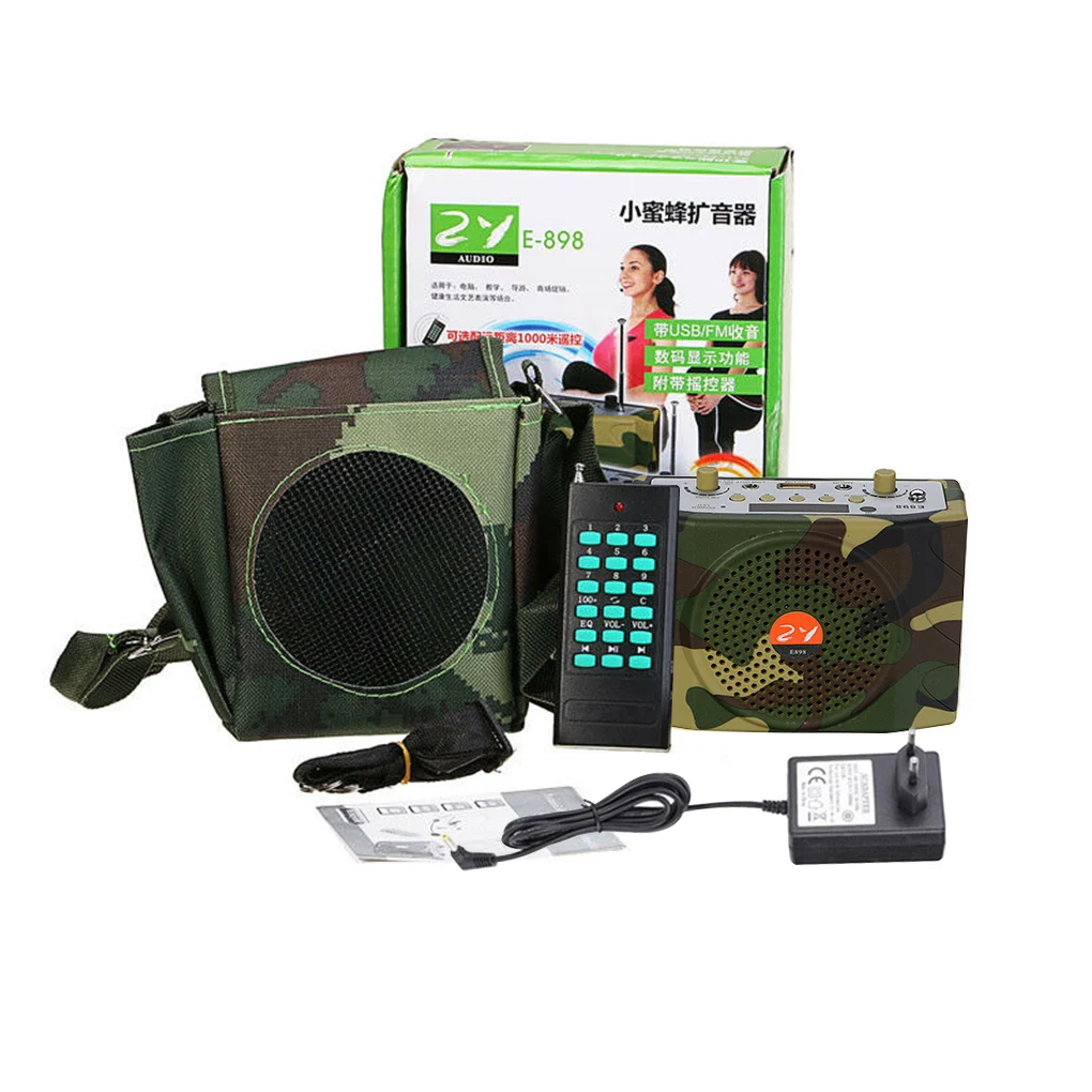 Hunting Decoy Calls Electronic Bird Caller CamouflageElectric Hunting Decoy Speaker MP3 Speaker Remote Controller Kit EU/US Plug
Hunting Decoy Calls Electronic Bird Caller CamouflageElectric Hunting Decoy Speaker MP3 Speaker Remote Controller Kit EU/US Plug