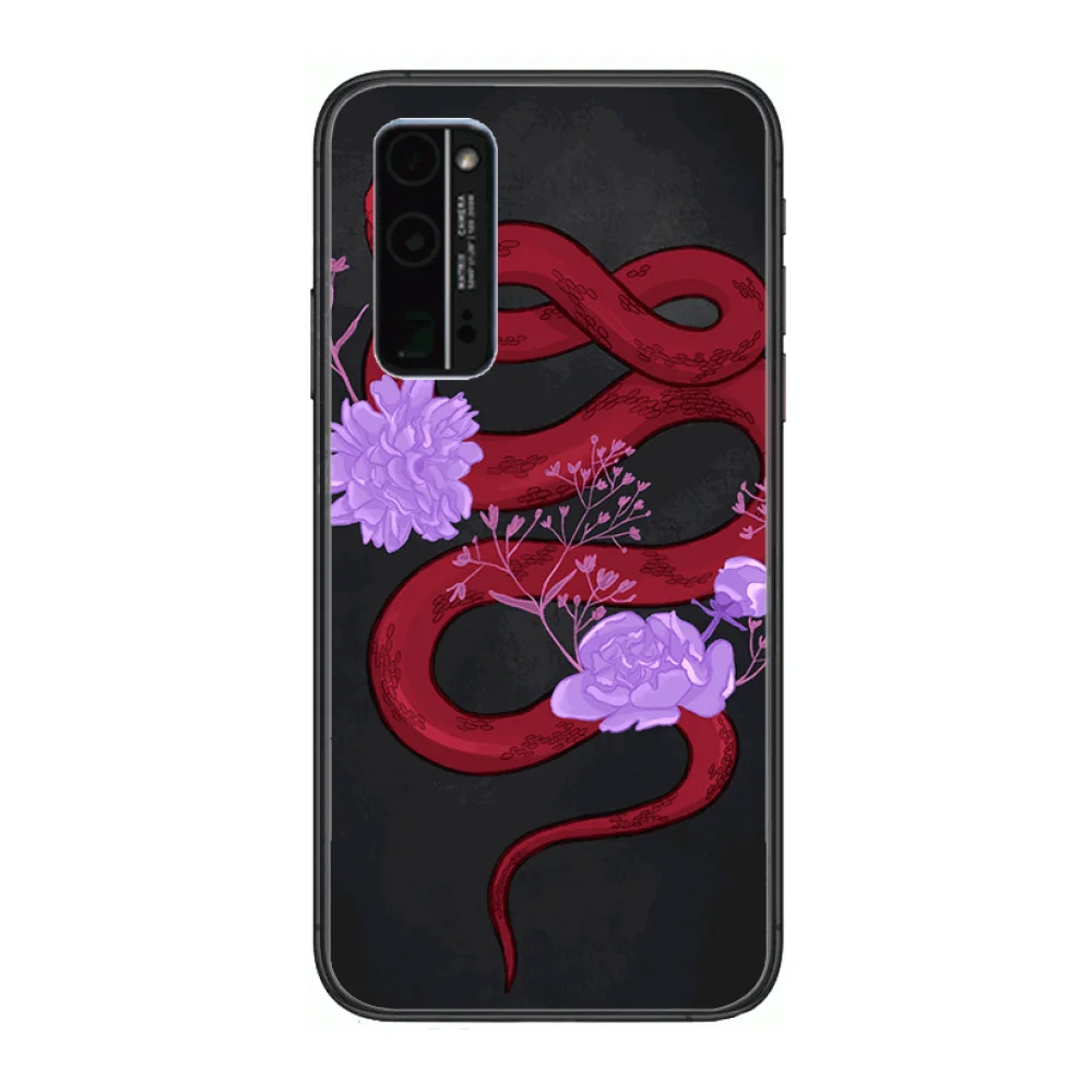 Flower snake Phone Case Hull For Huawei Honor 8 9 10 20 30 A S Lite Pro 5g i Black Back Soft Cell Cover Pretty
Flower snake Phone Case Hull For Huawei Honor 8 9 10 20 30 A S Lite Pro 5g i Black Back Soft Cell Cover Pretty