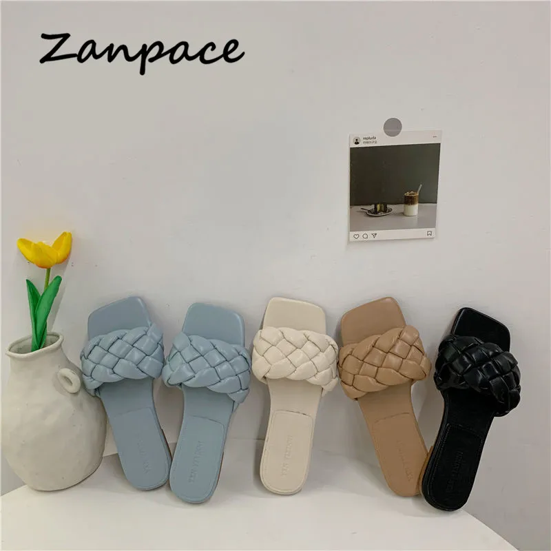 Женские шлепанцы ZANPACE, новинка 2020, летние пляжные шлепанцы на плоской подошве, Нескользящие сандалии, женские шлепанцы с открытым носком
Женские шлепанцы ZANPACE, новинка 2020, летние пляжные шлепанцы на плоской подошве, Нескользящие сандалии, женские шлепанцы с открытым носком