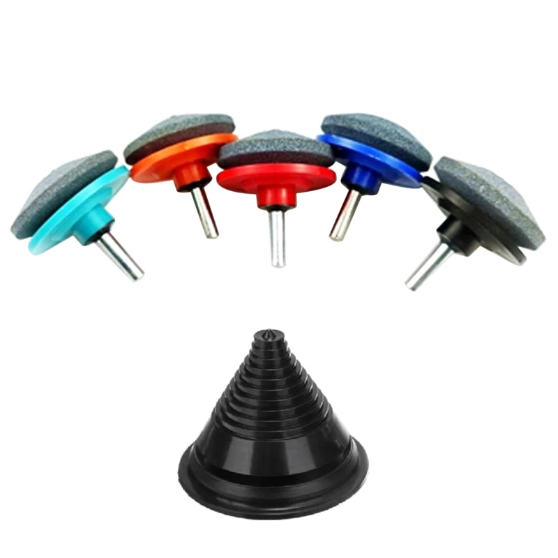 6Pcs Universal Multi-Sharp Rotary Layer Lawn Mower Sharpener for Power Drill Hand Drill and Lawn Mower Blade Balancer
6Pcs Universal Multi-Sharp Rotary Layer Lawn Mower Sharpener for Power Drill Hand Drill and Lawn Mower Blade Balancer
