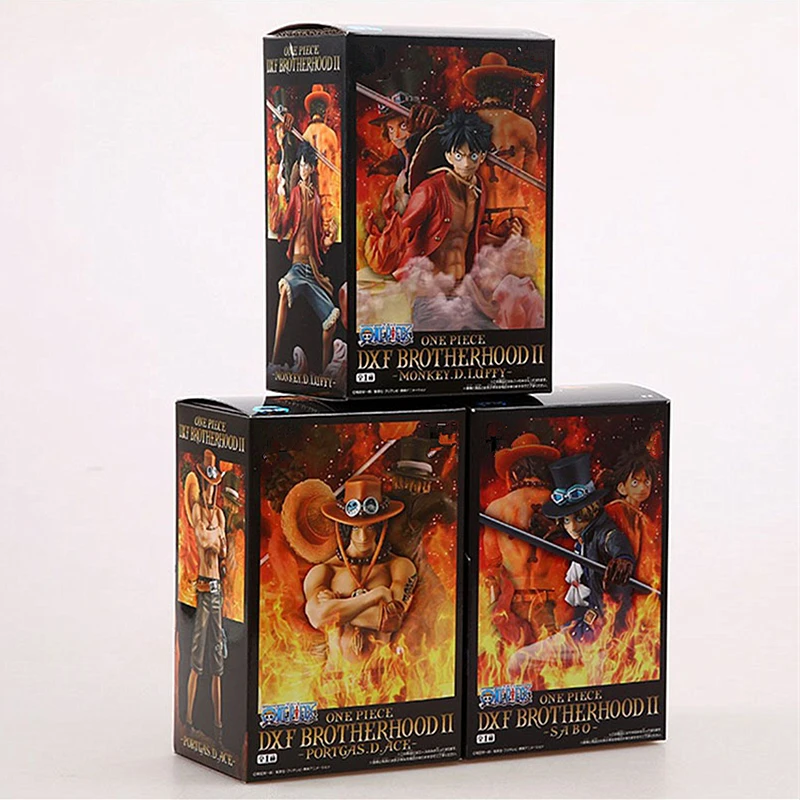 3pcs/set Anime Action Figures Portgas D Ace Figurine Sabo Figura Monkey D Luffy Figure PVC Collection Model Toy Gifts
3pcs/set Anime Action Figures Portgas D Ace Figurine Sabo Figura Monkey D Luffy Figure PVC Collection Model Toy Gifts