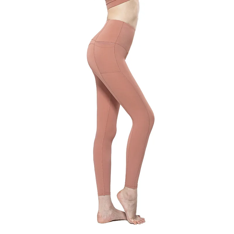 Mindstream Stitching Nude Pocket Yoga Pants Athletic Leggings High-Elastic Running Outer Wear Sports Tights Gym Leggings Women
Mindstream Stitching Nude Pocket Yoga Pants Athletic Leggings High-Elastic Running Outer Wear Sports Tights Gym Leggings Women