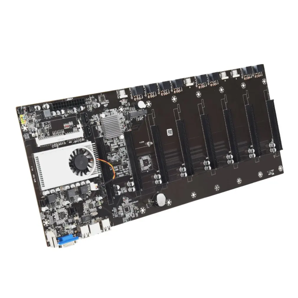 Материнская плата 8 GPU для майнинга, системная плата с ЦП, криптовалютериум, Биткоин, резервная плата BTC 37, экспертная плата для майнинга, сеть...
Материнская плата 8 GPU для майнинга, системная плата с ЦП, криптовалютериум, Биткоин, резервная плата BTC 37, экспертная плата для майнинга, сеть...
