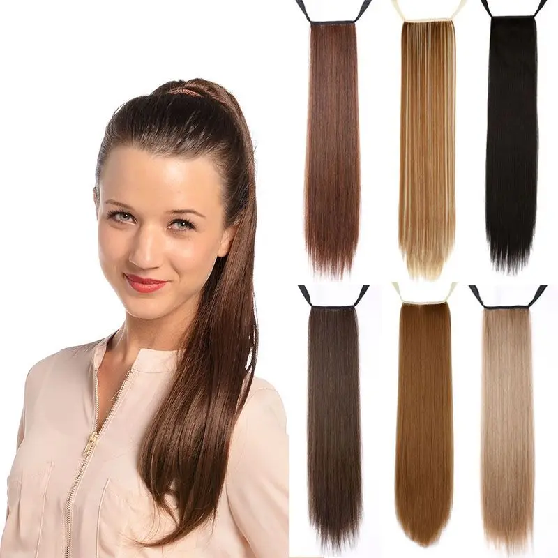 Youngther 32 дюйма длинные синтетические хвостики для прически Температура волокна шелковистые пряди прямые волосы фальшивый чип-в наращивание ...
Youngther 32 дюйма длинные синтетические хвостики для прически Температура волокна шелковистые пряди прямые волосы фальшивый чип-в наращивание ...