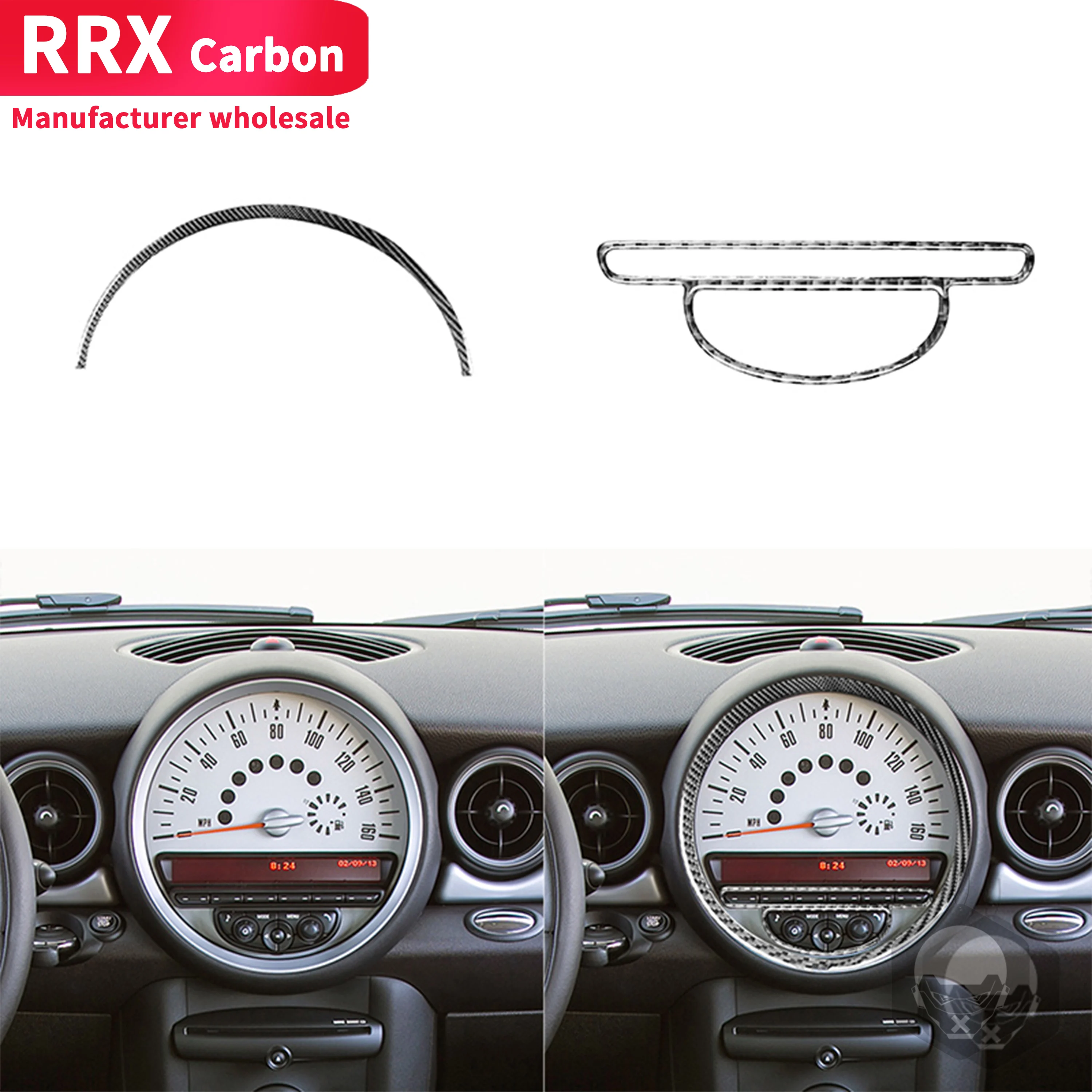 For Mini Cooper Hardtop Clubman Convertible R55 R56 R57 Carbon Fiber Stickers Speedometer Radio Button Frame Styling Parts
For Mini Cooper Hardtop Clubman Convertible R55 R56 R57 Carbon Fiber Stickers Speedometer Radio Button Frame Styling Parts