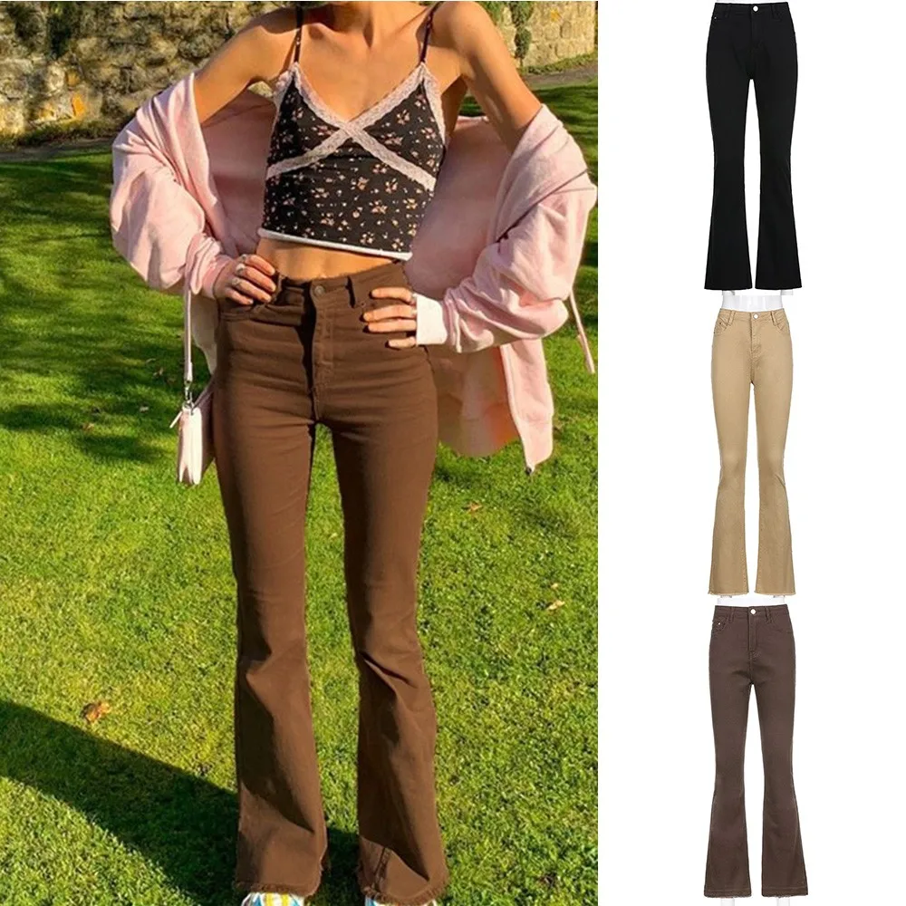 Retro Jeans Women High Waist Slim Elastic Jeans Vintage All-match Streetwear Straight BF Girls Pure Trousers Korean Style Pants
Retro Jeans Women High Waist Slim Elastic Jeans Vintage All-match Streetwear Straight BF Girls Pure Trousers Korean Style Pants
