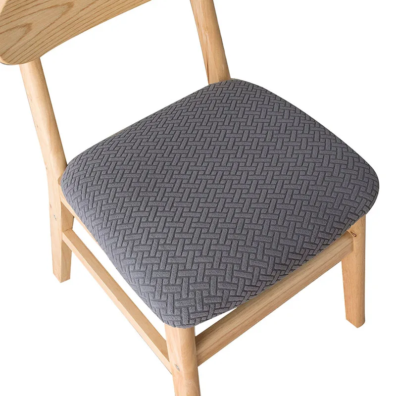 Spandex Jacquard Dining Room Chair Seat Cover Thick Elastic Removable Washable Cushion Covers for Banquet Dining Chair Protector
Spandex Jacquard Dining Room Chair Seat Cover Thick Elastic Removable Washable Cushion Covers for Banquet Dining Chair Protector