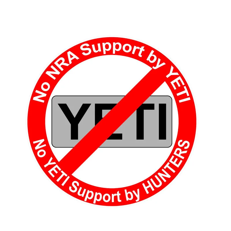 Aliauto Warning Car Sticker No Nra Support By Yeti PVC Waterproof Sunscreen Creative Decoration Decal Accessories,12cm*12cm
Aliauto Warning Car Sticker No Nra Support By Yeti PVC Waterproof Sunscreen Creative Decoration Decal Accessories,12cm*12cm