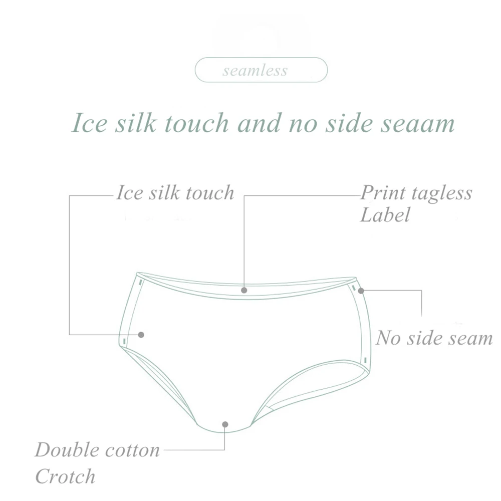 Sexy Ice Silk Lace Panties Ultra-thin Seamless Briefs Comfortable Low-Rise Ruffles Sexy Lingerie Fashion Underpants Lingerie
Sexy Ice Silk Lace Panties Ultra-thin Seamless Briefs Comfortable Low-Rise Ruffles Sexy Lingerie Fashion Underpants Lingerie