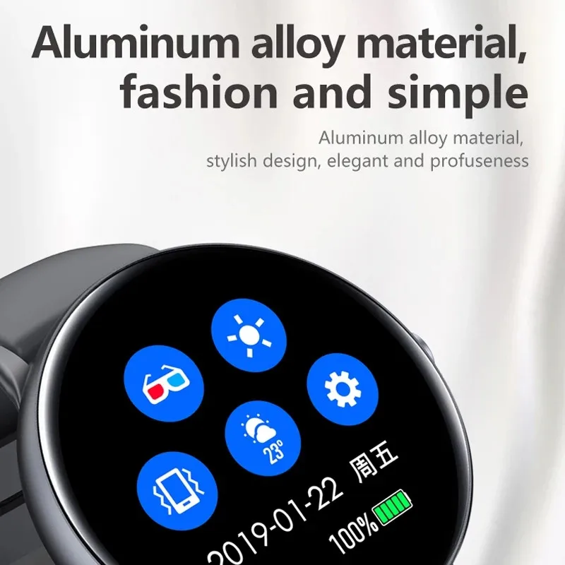 S22T Smart Watch Sport Metal Heart Rate Sleep Monitor IP67 Waterproof iOS Android Fitness Tracker Wristband Bracelet
S22T Smart Watch Sport Metal Heart Rate Sleep Monitor IP67 Waterproof iOS Android Fitness Tracker Wristband Bracelet