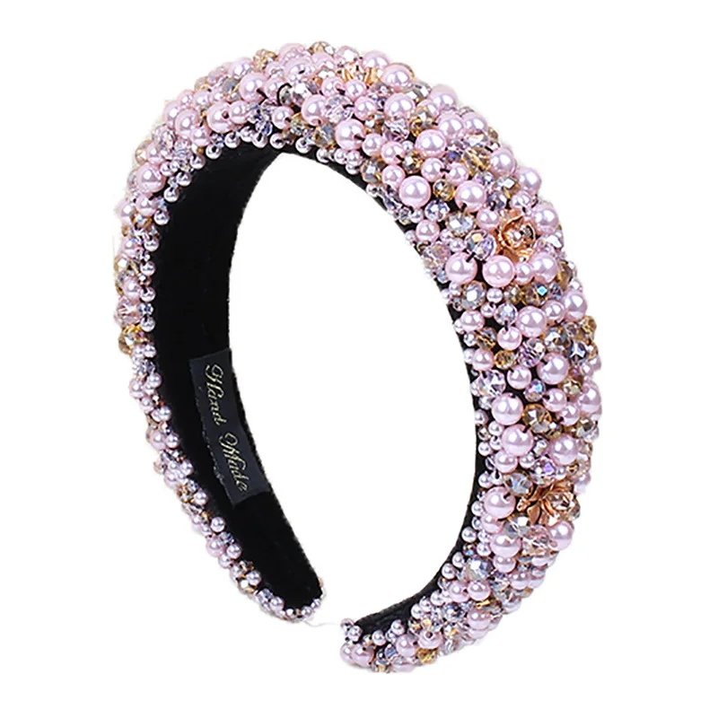 new Baroque retro hair hairband Heavy Industry Crystal Beaded Fabric Hair Card Washing Headband Hair Accessories
new Baroque retro hair hairband Heavy Industry Crystal Beaded Fabric Hair Card Washing Headband Hair Accessories