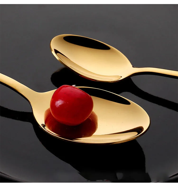 4pcs Golden Tableware 304 Stainless Steel Cutlery Set Steak Knife Fork Party Picnic Forks for Kitchen Utensils Sets Spoons
4pcs Golden Tableware 304 Stainless Steel Cutlery Set Steak Knife Fork Party Picnic Forks for Kitchen Utensils Sets Spoons