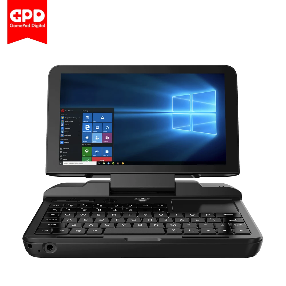 Мини-ноутбук GPD MicroPC, 6 дюймов, Intel Celeron N4120, Windows 10 Pro, 8 + 256 ГБ
Мини-ноутбук GPD MicroPC, 6 дюймов, Intel Celeron N4120, Windows 10 Pro, 8 + 256 ГБ