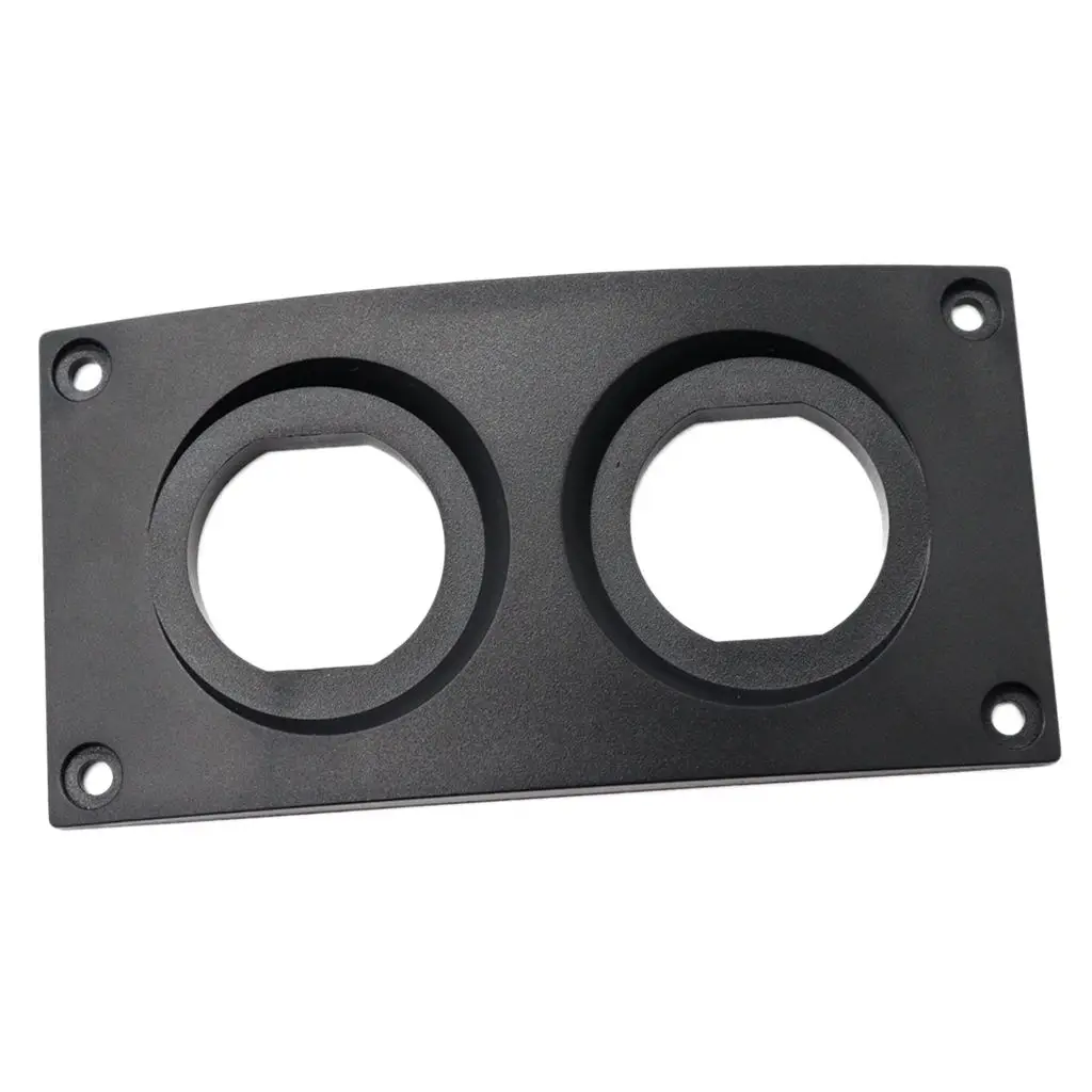 Dual Power Socket Panel Mount For Marine Outlet Charger Voltmeter
Dual Power Socket Panel Mount For Marine Outlet Charger Voltmeter