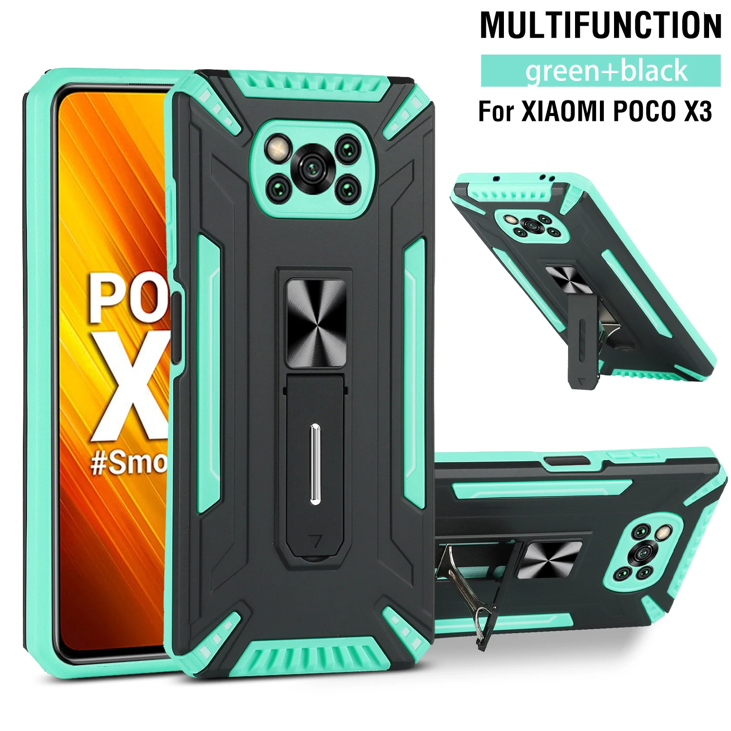 Fashion Car Magnetic Kickstand Protection Phone Case For Xiaomi Pocophone POCO X3 NFC Pro Shockproof Armor Rugged Back PC Cover
Fashion Car Magnetic Kickstand Protection Phone Case For Xiaomi Pocophone POCO X3 NFC Pro Shockproof Armor Rugged Back PC Cover