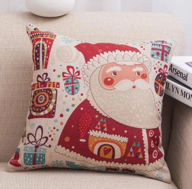 45*45cm Christmas Pillow Cover Linen Material Pillow Case cushion cover high quality Christmas decoration no pillow core
45*45cm Christmas Pillow Cover Linen Material Pillow Case cushion cover high quality Christmas decoration no pillow core