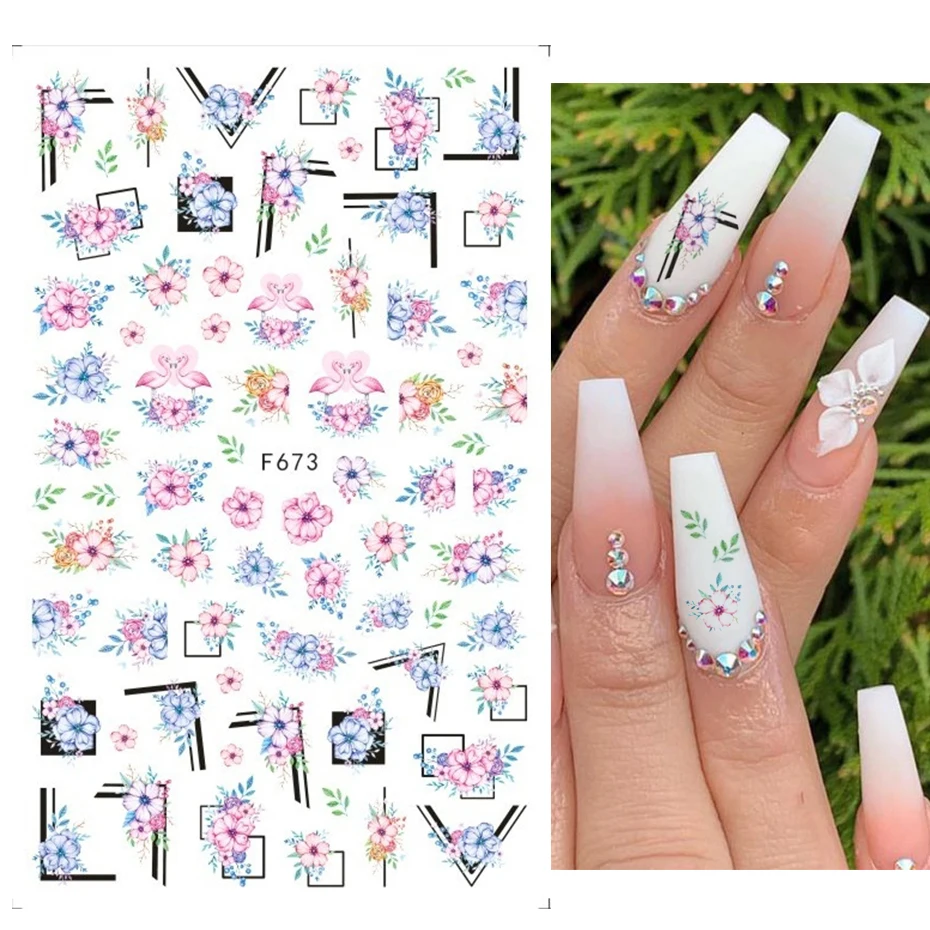 Holographic Butterflies Nails Art Manicure Stickers Blue Black Decals Spring Theme Flowers Nail Decoration Manicure CHF672-681
Holographic Butterflies Nails Art Manicure Stickers Blue Black Decals Spring Theme Flowers Nail Decoration Manicure CHF672-681