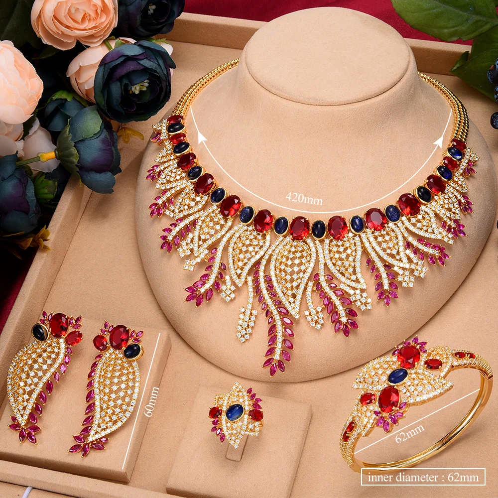 High Quality Luxury Russia BOHO Trendy Feather Necklace Earrings for Noble Women Bridal Wedding Party Jewelry Sets Gorgeous
High Quality Luxury Russia BOHO Trendy Feather Necklace Earrings for Noble Women Bridal Wedding Party Jewelry Sets Gorgeous