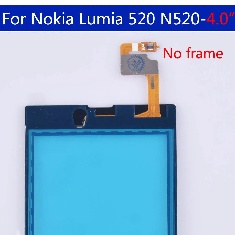 10 штук в партии чехол с подставкой и отделениями для карт Nokia Lumia 520 N520 сенсорный