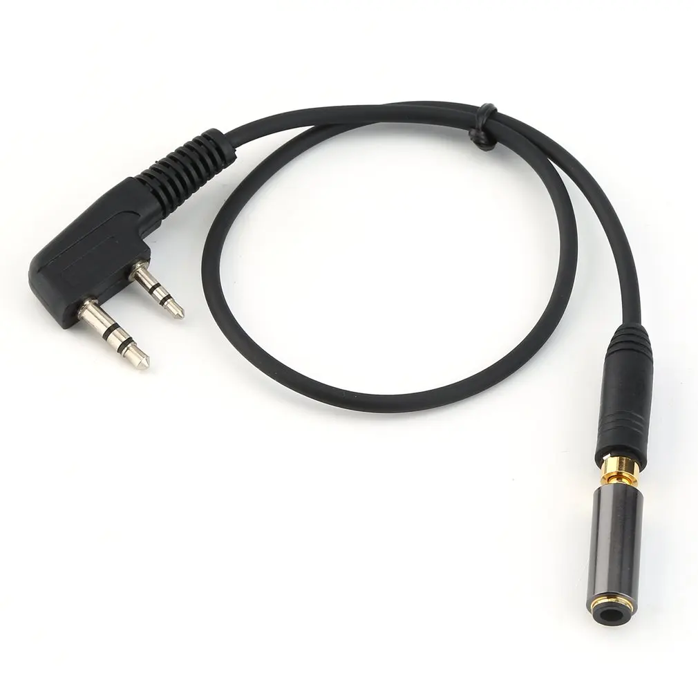 2 Pin K1 To 3.5MM Female Audio Phone Earphone Transfer Cable for Kenwood TYT for Baofeng UV5R 888S Walkie Talkie headset adapter 
2 Pin K1 To 3.5MM Female Audio Phone Earphone Transfer Cable for Kenwood TYT for Baofeng UV5R 888S Walkie Talkie headset adapter