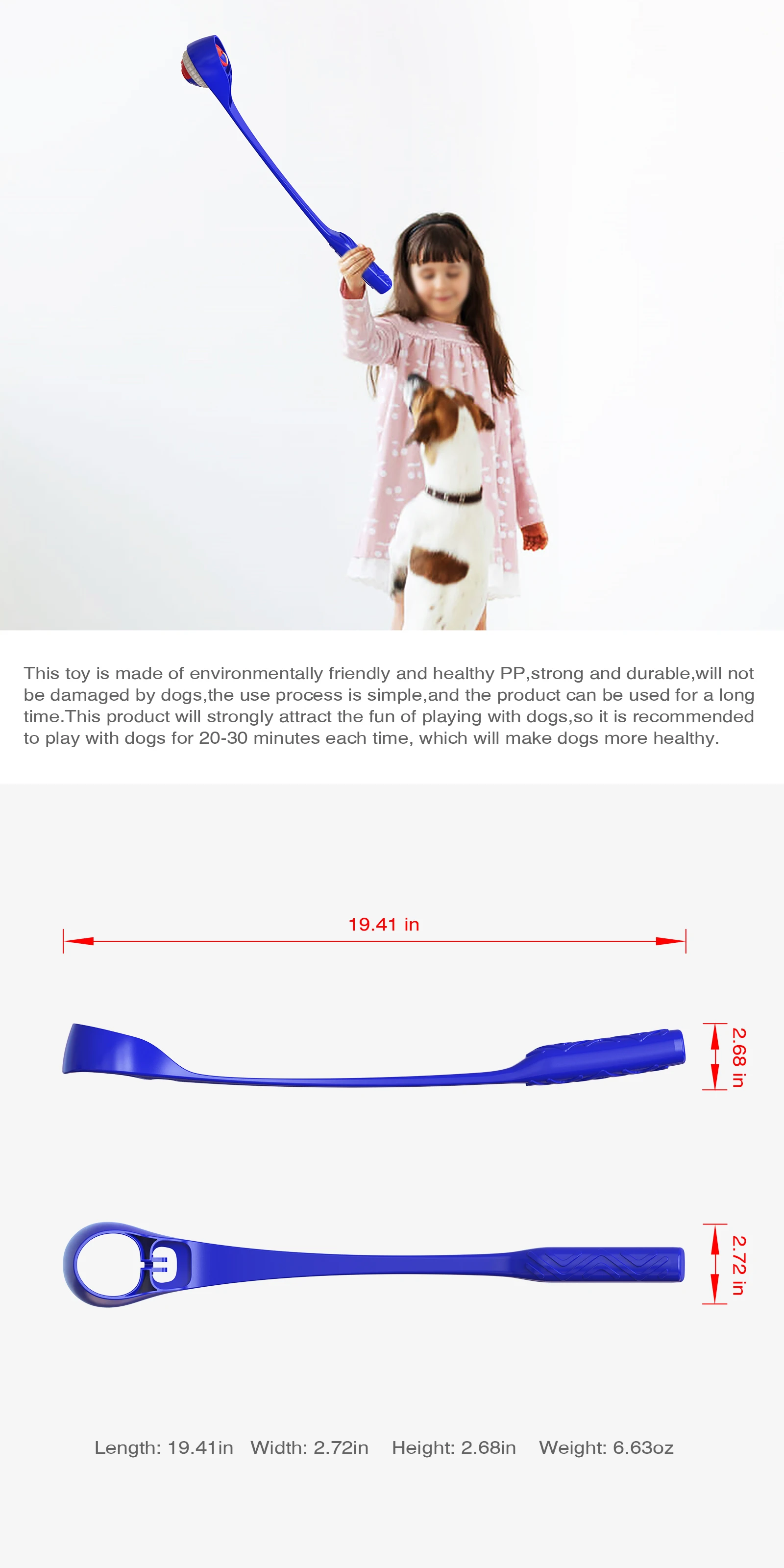 Upgraded Interactive Dog Toys, Multifunction Pet Dog Ball Launcher Interactive Tennis Ball Thrower with Automatic Retractable Ro
Upgraded Interactive Dog Toys, Multifunction Pet Dog Ball Launcher Interactive Tennis Ball Thrower with Automatic Retractable Ro