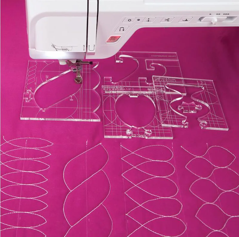 new ruler border sampler template set for sewing machine can create beautiful borders 1 set =4pcs #RL-04W
new ruler border sampler template set for sewing machine can create beautiful borders 1 set =4pcs #RL-04W