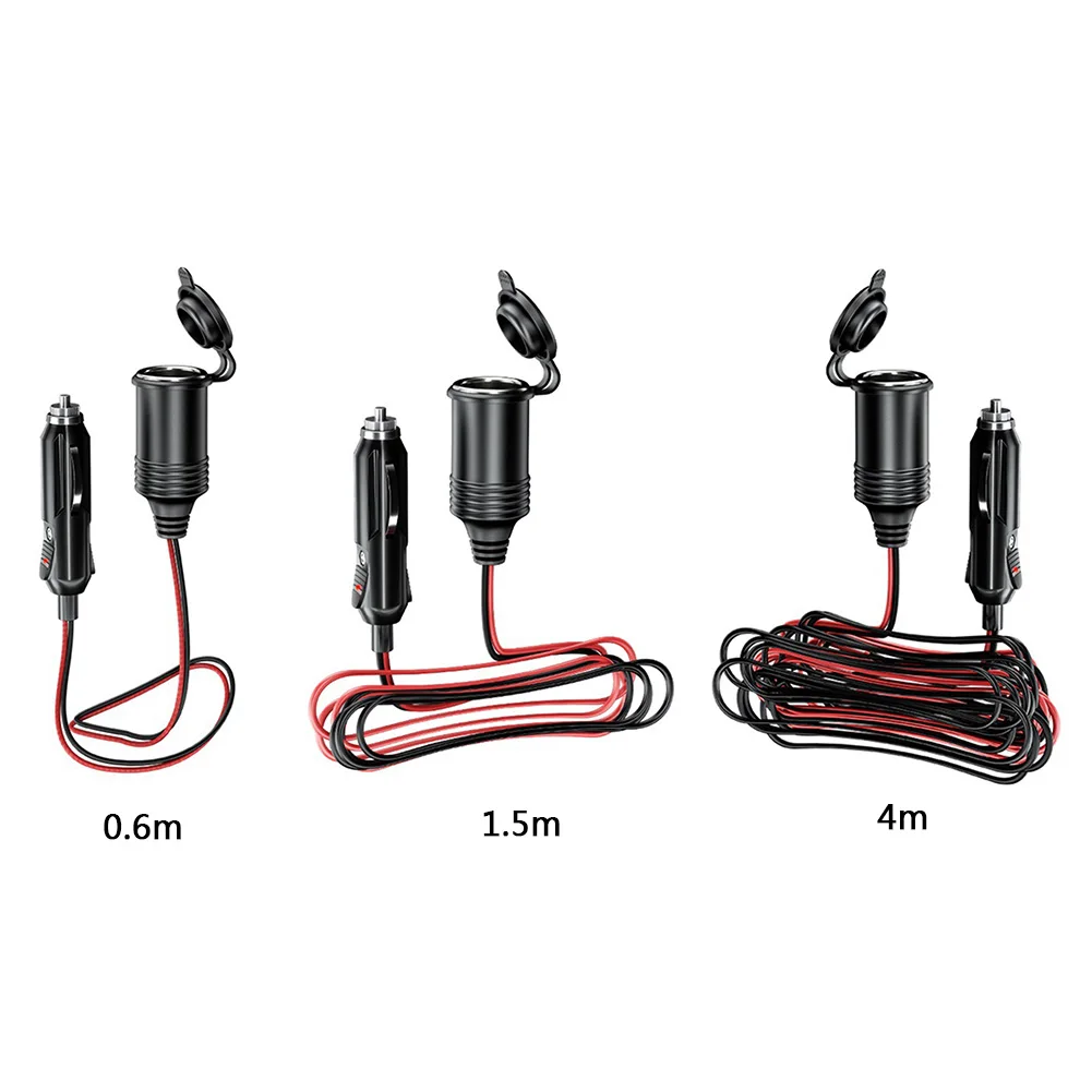 Car Cigarette Lighter Socket Splitter Plug Universal 12V-24V Auto Car Charger Outlet Adapters With 4 Meters Long Extension Cable
Car Cigarette Lighter Socket Splitter Plug Universal 12V-24V Auto Car Charger Outlet Adapters With 4 Meters Long Extension Cable