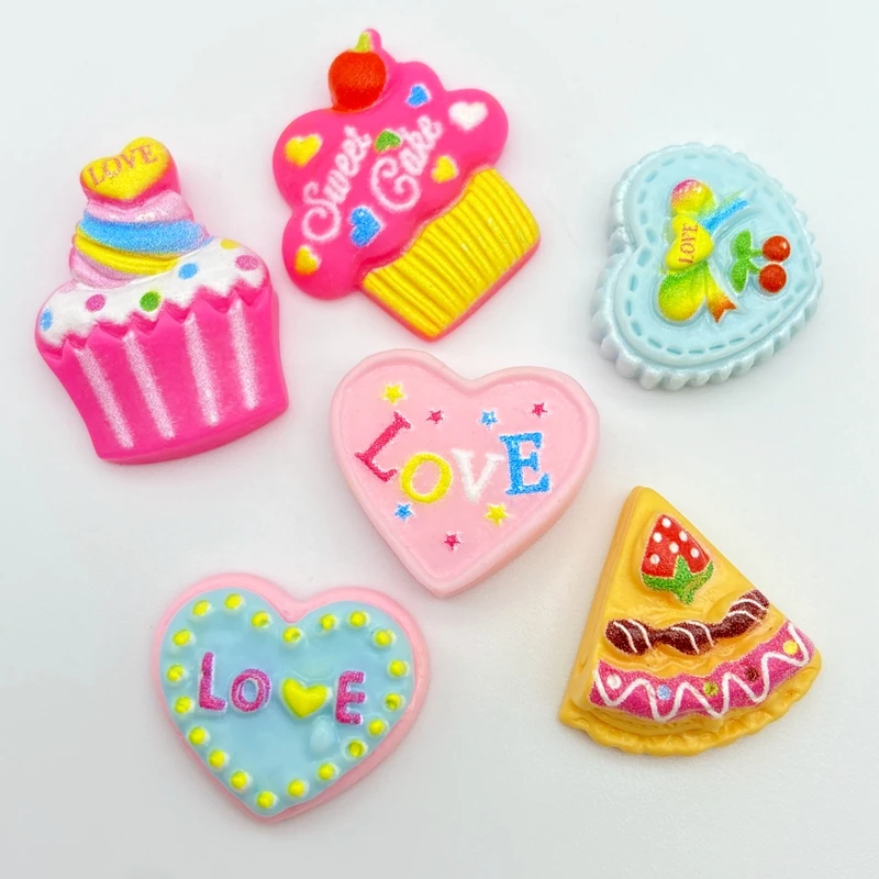 20Pcs New resin Cute Mini Cake Series Flat Back Cabochon Scrapbooking Hair Bow Center Embellishments DIY Accessories G31
20Pcs New resin Cute Mini Cake Series Flat Back Cabochon Scrapbooking Hair Bow Center Embellishments DIY Accessories G31