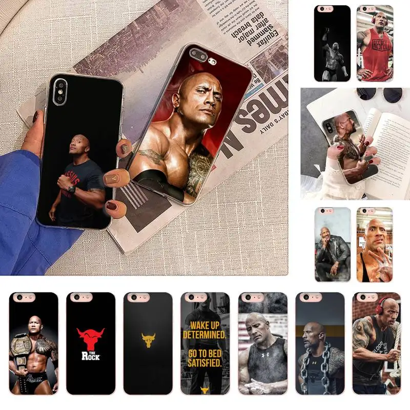 The Rock Dwayne Johnson Phone Case For iphone 13 X XS MAX 6 6s 7 7plus 8 8Plus 5 5S se 2020 XR 12 11 pro max Fundas Capa
The Rock Dwayne Johnson Phone Case For iphone 13 X XS MAX 6 6s 7 7plus 8 8Plus 5 5S se 2020 XR 12 11 pro max Fundas Capa