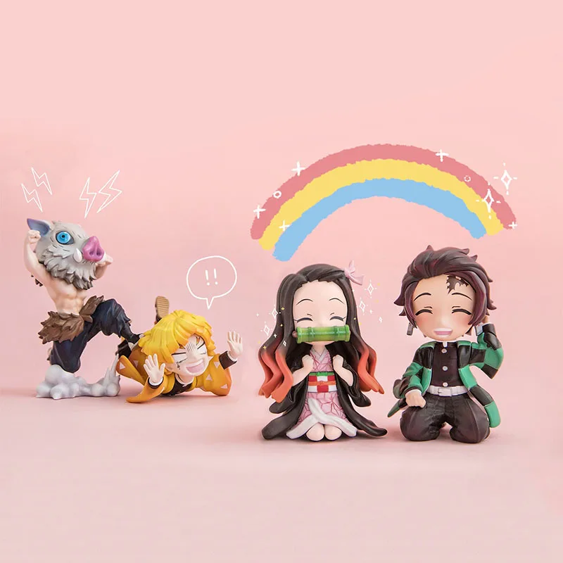 Kamado Tanjirou Nezuko 9CM PVC Anime Figure Cute Inosuke Kimetsu No Yaiba Figurine Manga Demon Slayer Collection Kawaii Toys
Kamado Tanjirou Nezuko 9CM PVC Anime Figure Cute Inosuke Kimetsu No Yaiba Figurine Manga Demon Slayer Collection Kawaii Toys